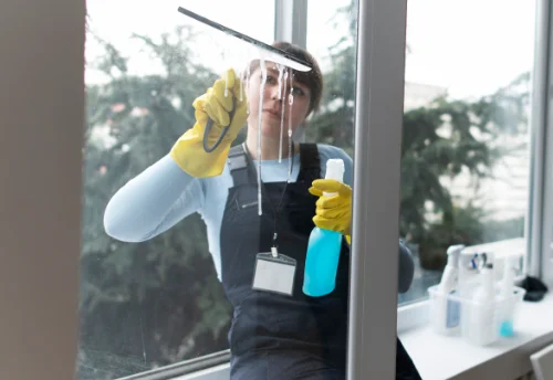 Nettoyage de vitres intérieures et extérieures à Saint-Pardoux-la-Rivière